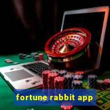 fortune rabbit app